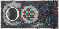 Coin Noir, Large Pop Abstract by James Rosenquist