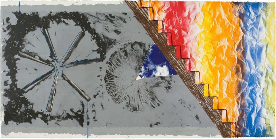 James Rosenquist - THE ISRAEL FLAG AT THE SPEED OF LIGHT For Sale at ...