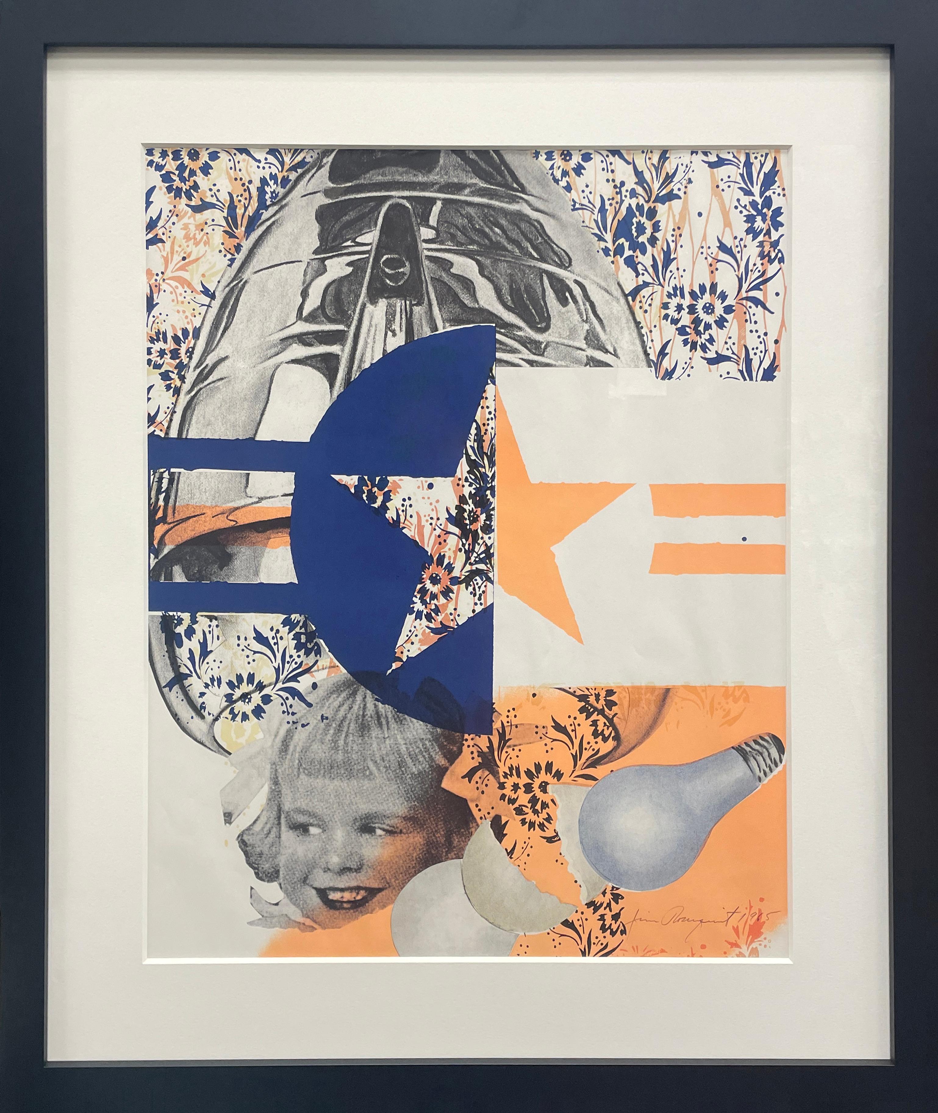 Abstract Print James Rosenquist - F-111 (affiche de la galerie Castelli)