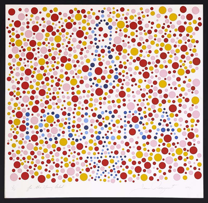 James Rosenquist - Balls, Original Screen Print at 1stDibs
