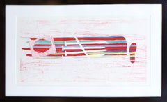 Gene Swenson, Abstract Aquatint Etching by James Rosenquist