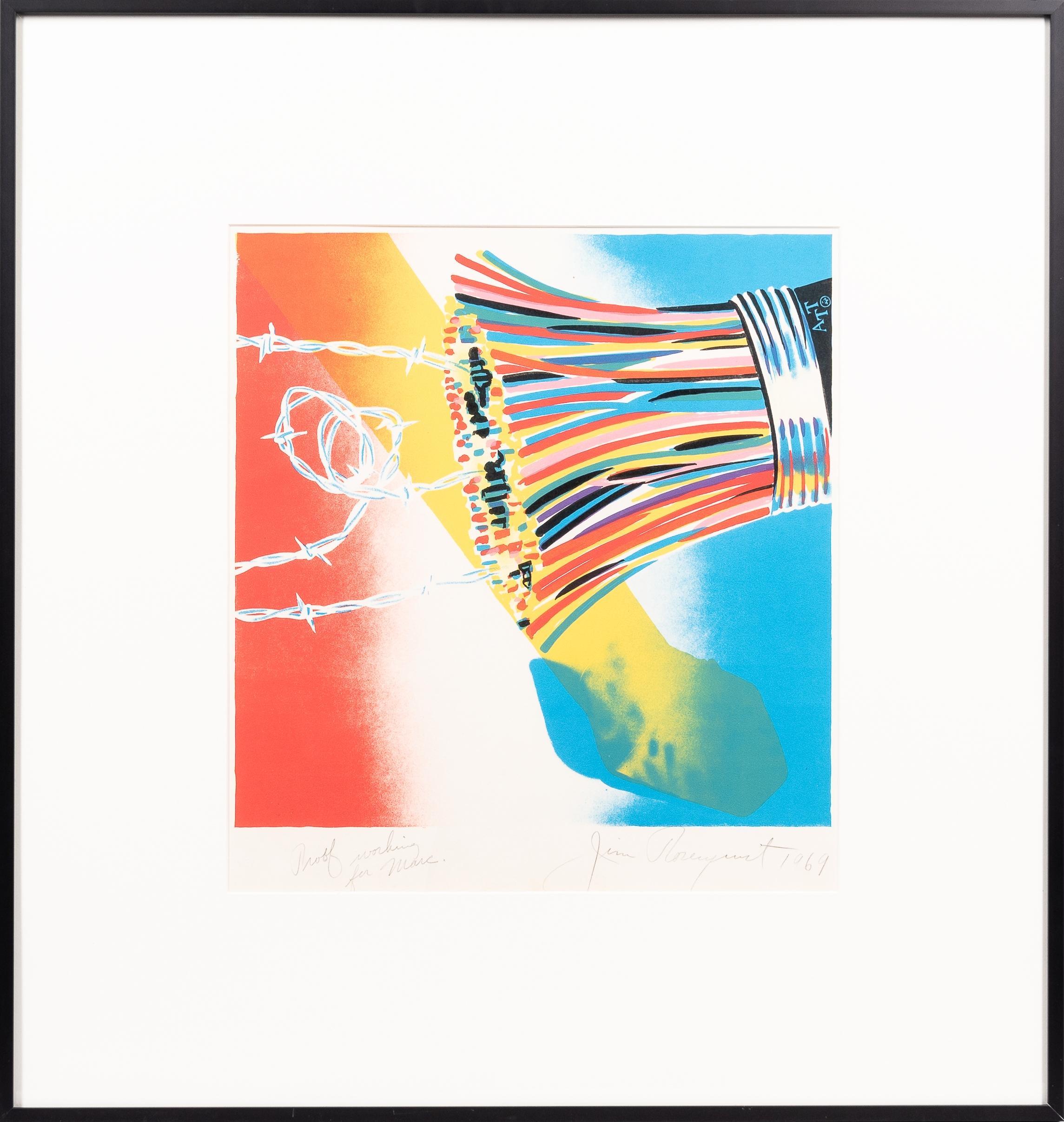 Horse Blinders - Print by James Rosenquist