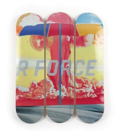 James Rosenquist F-111 TRIPTYCH (ATOM) Limited Skate Design Modern Pop American