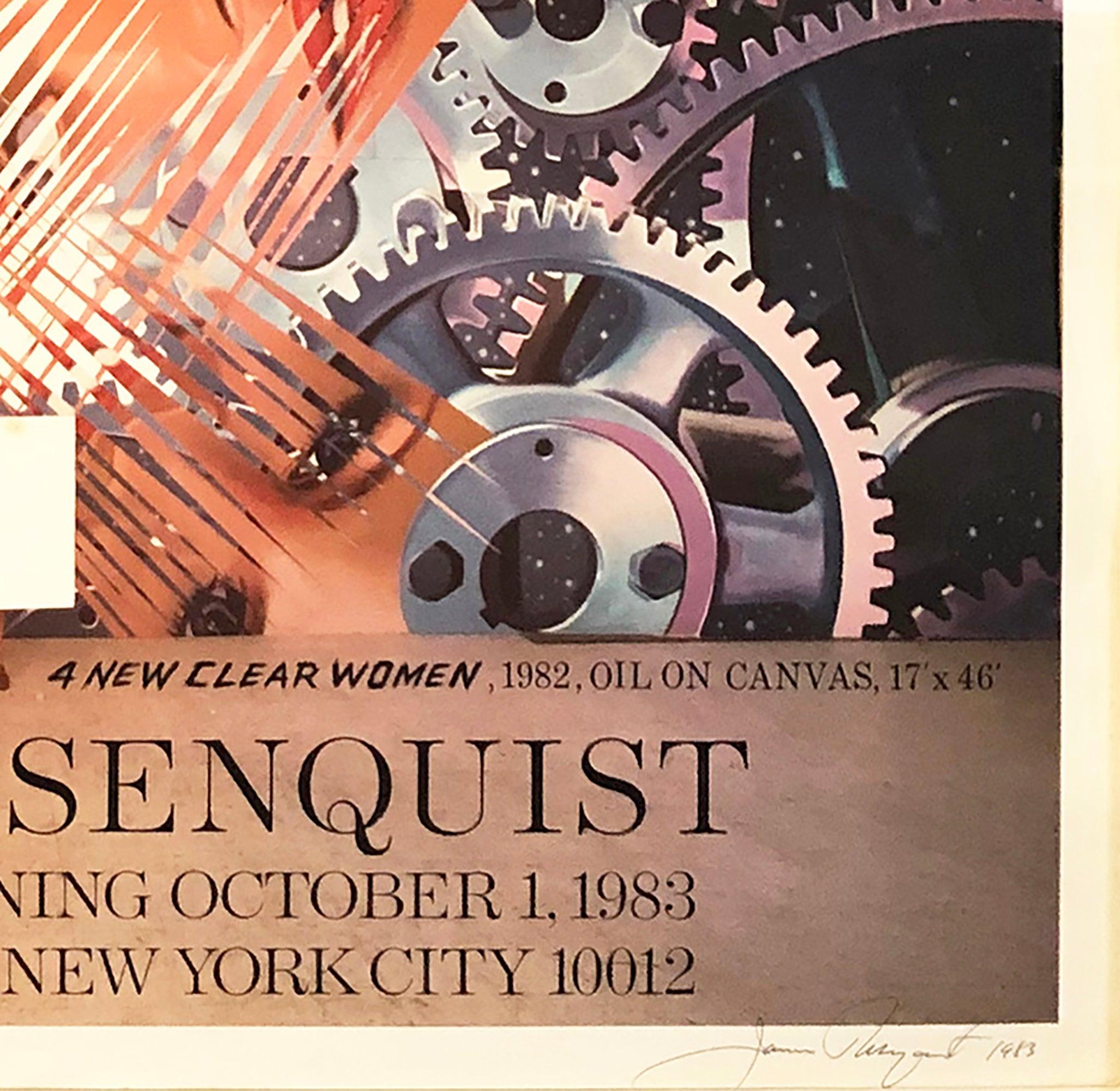 James Rosenquist 'Four New Clear Women' 1983- Signed Pop Art en venta 3