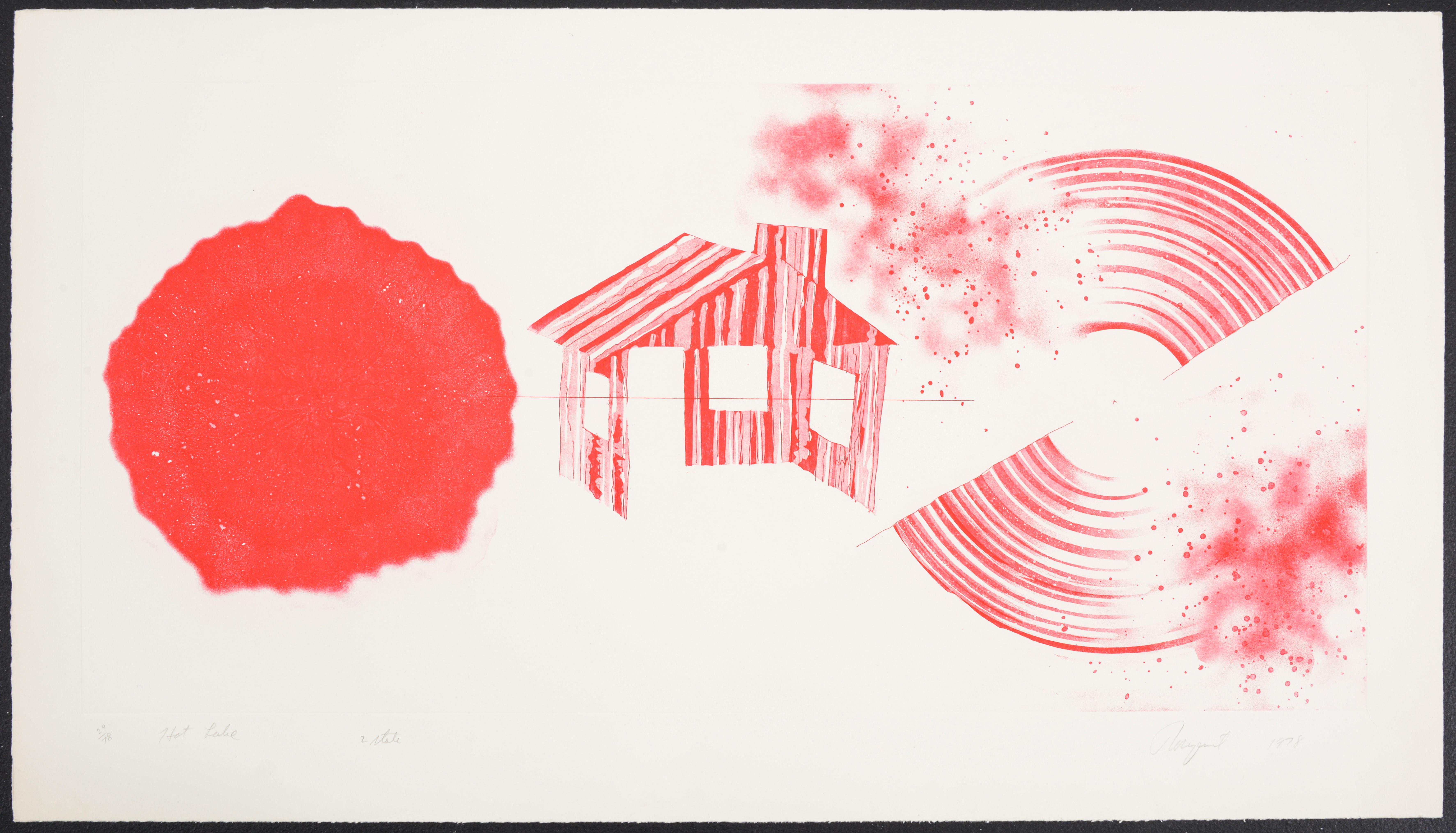James Rosenquist HOT LAKE (2ND STATE) Etching / Aquatint, 39
