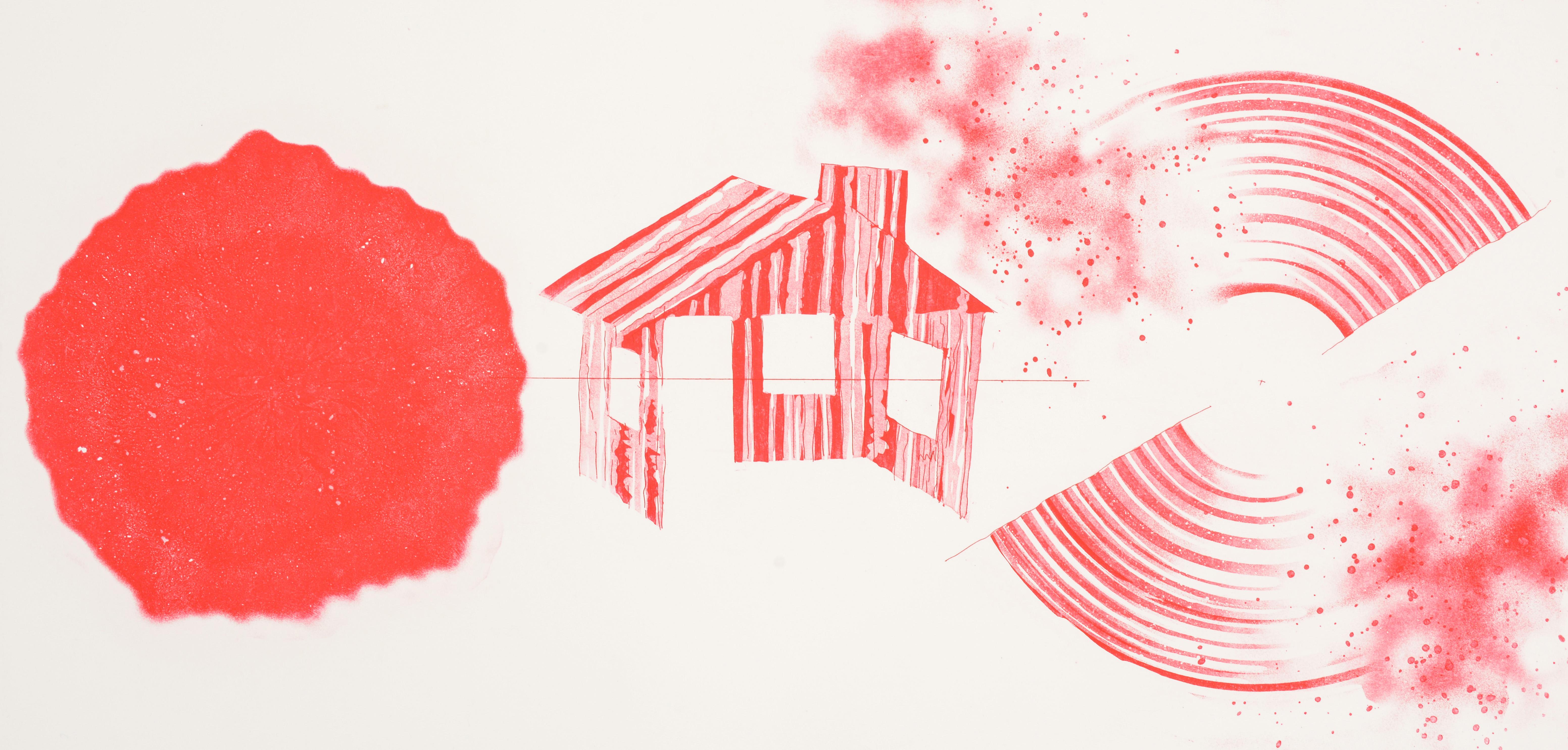 James Rosenquist HOT LAKE (2ND STATE) Etching / Aquatint, 39