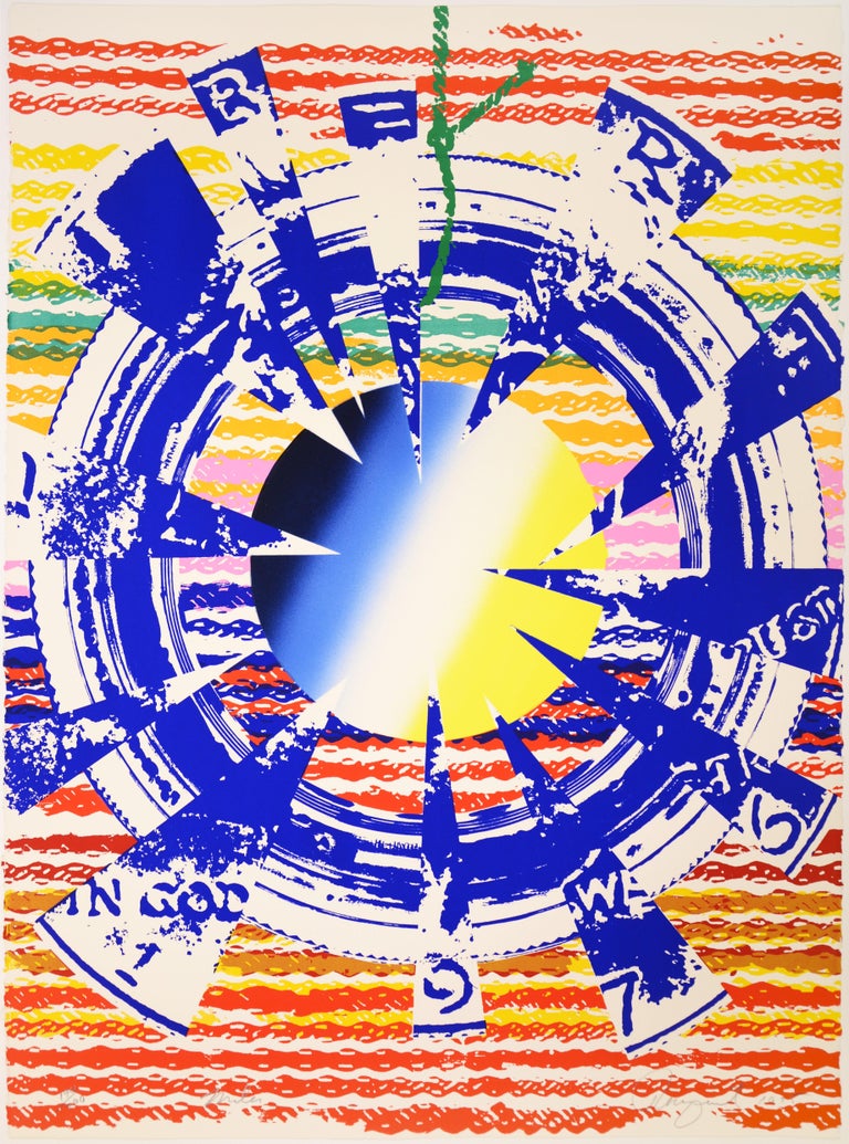 James Rosenquist James Rosenquist, Miles from America, lithograph