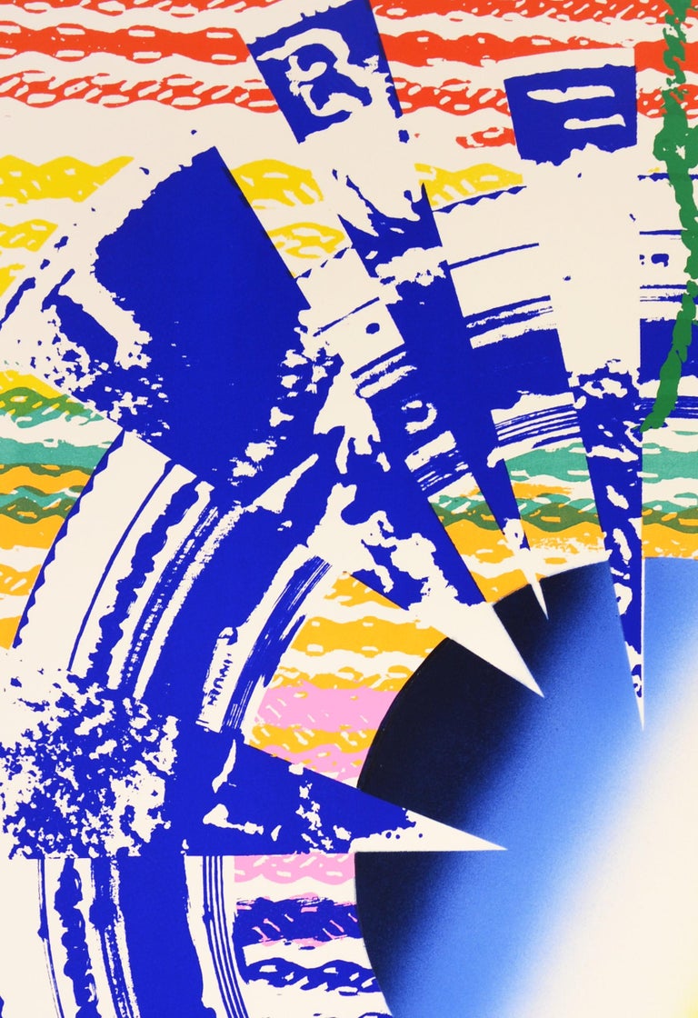 James Rosenquist James Rosenquist, Miles from America, lithograph