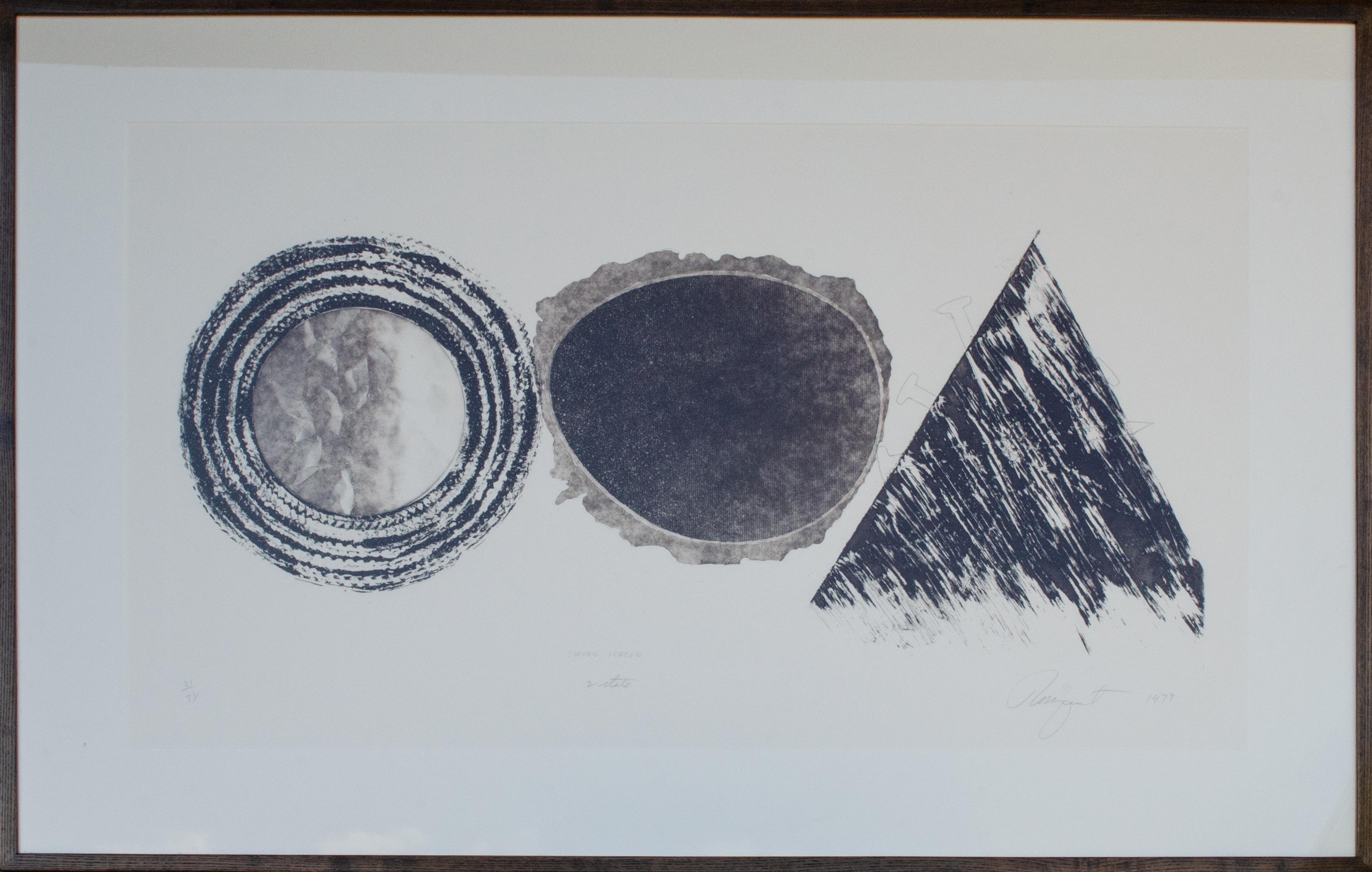 James Rosenquist Original Etching & Aquatint, 1979 For Sale 1