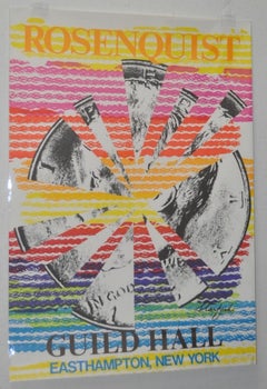 James Rosenquist Signed "Guild Hall, Starfish" Exhibition Lithograph c.1974
