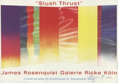 James Rosenquist 'Slush Thrust' 1970- Firmato a mano