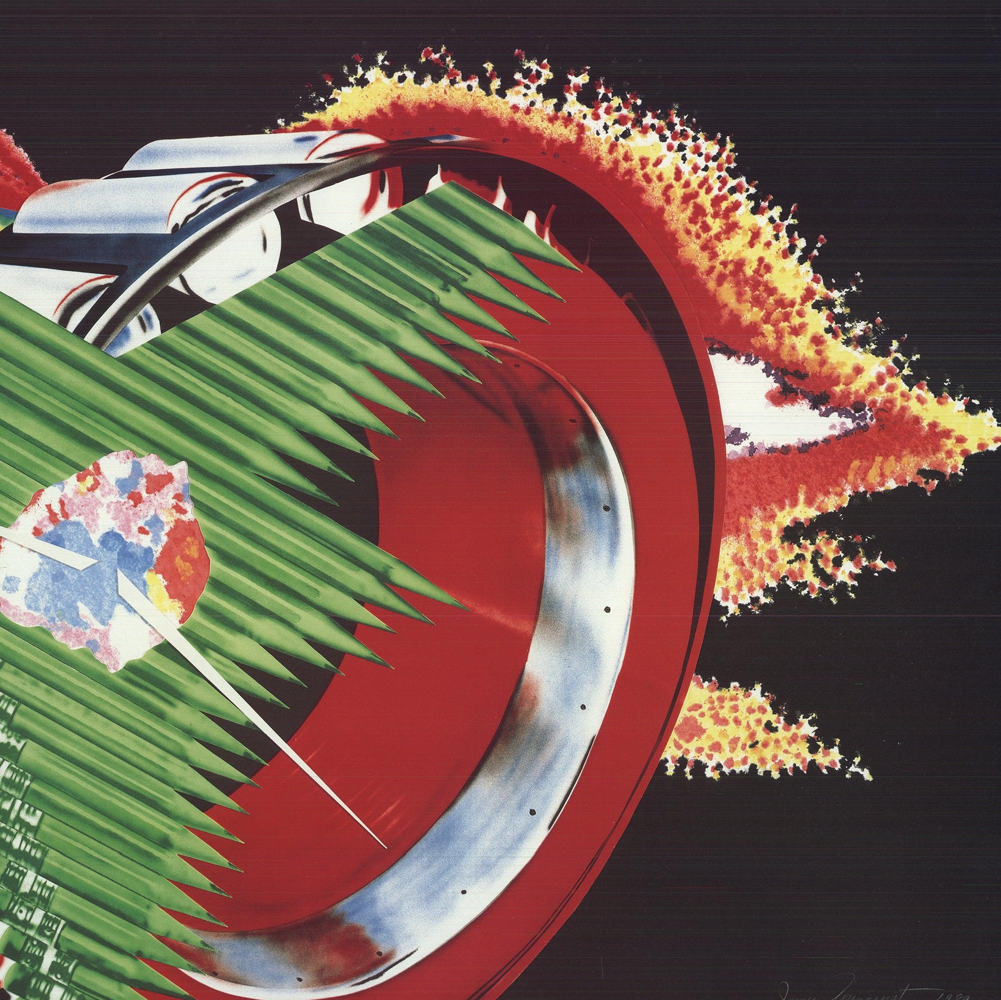 James Rosenquist 'Space Dust' 1990- Signed Pop Art Vintage For Sale 3