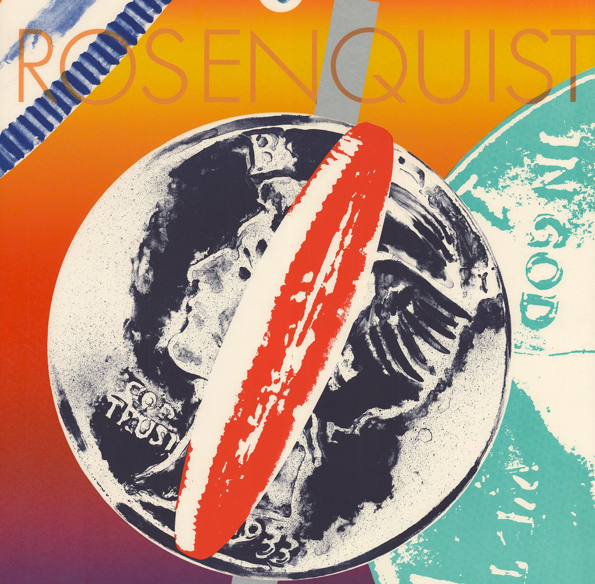 James Rosenquist 'Spinning Faces in Space' 1972 For Sale 1