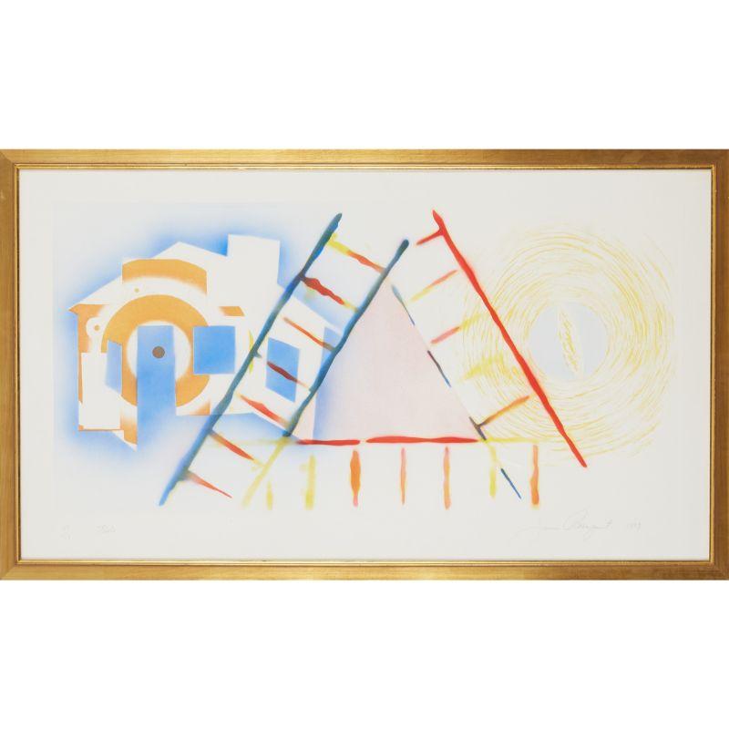 James Rosenquist ( 1933 - 2017 ) - Tide - Hand-Signed etching and aquatint, 1979

Additional information:
Material: Color etching with aquatint in colors with pochoir on Pescia Italian paper, with full margins
Edited in 1979
Limited edition of 78