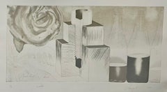 Gran Aguafuerte Americano Pop Art Abstracto James Rosenquist Sólo Desierto
