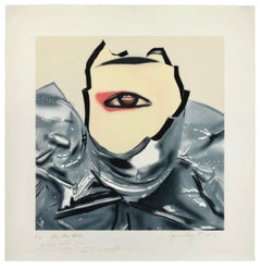 Large American Pop Art Color Abstract Lithograph James Rosenquist Glass Wishes