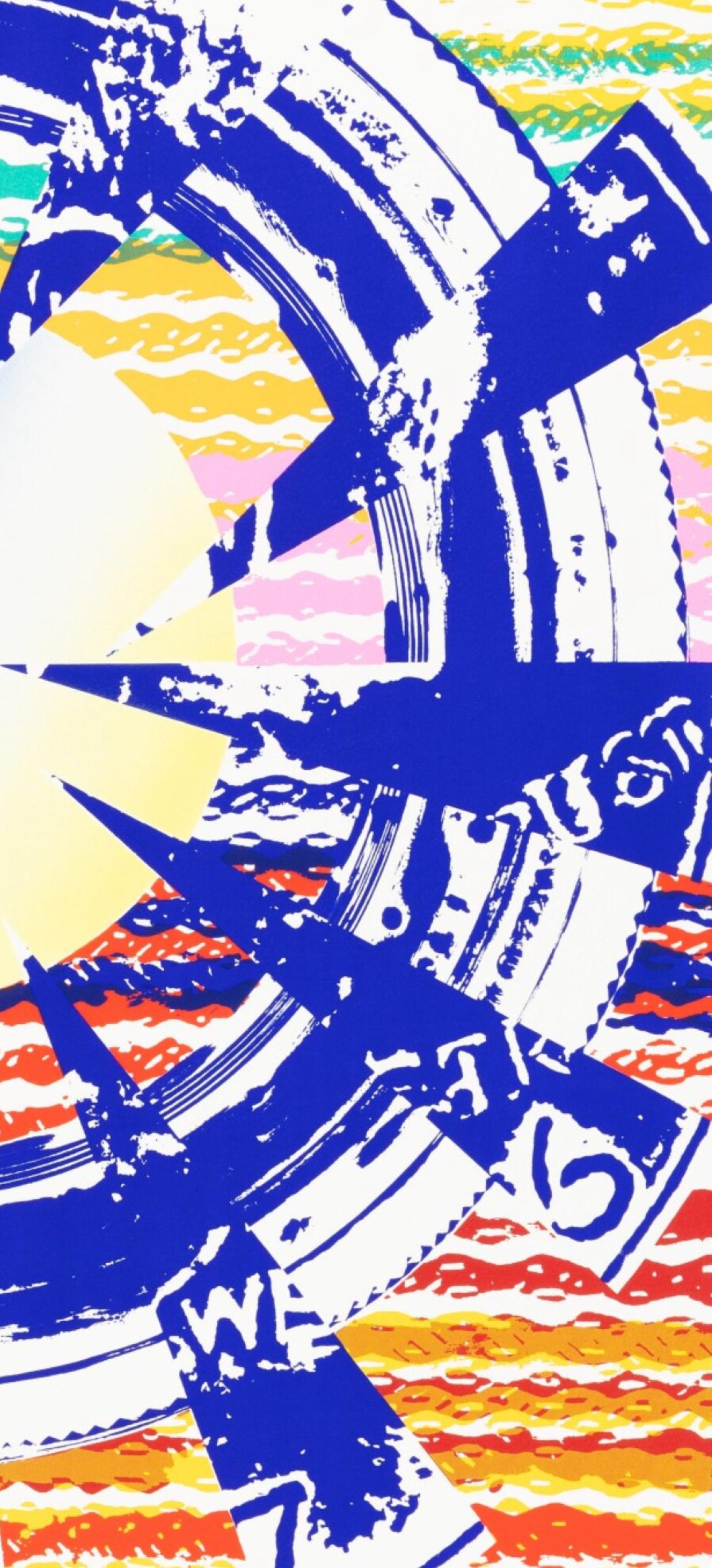 Miles (Glenn 88), America, Il Terzo Secolo - Still-Life Print Grigio di James Rosenquist