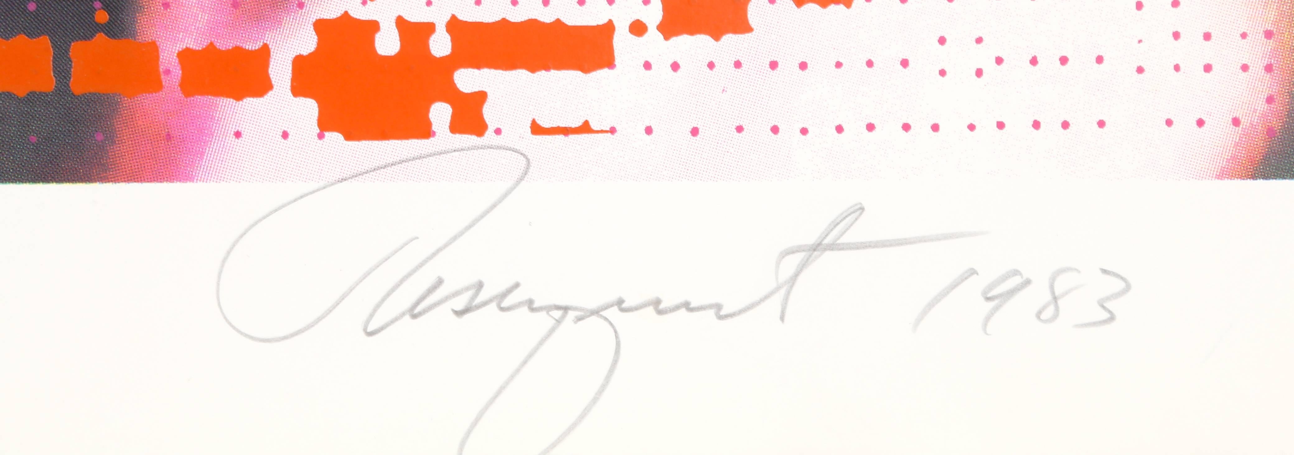 New York Says It All, sérigraphie pop art de James Rosenquist en vente 1