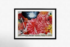 Original 1989 exhibition poster by James Rosenquist - Paintings