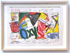 Used Oxy, Deluxe Signed edition (85/100) 1 Cent Life Portfolio, 1960s Pop Art Framed