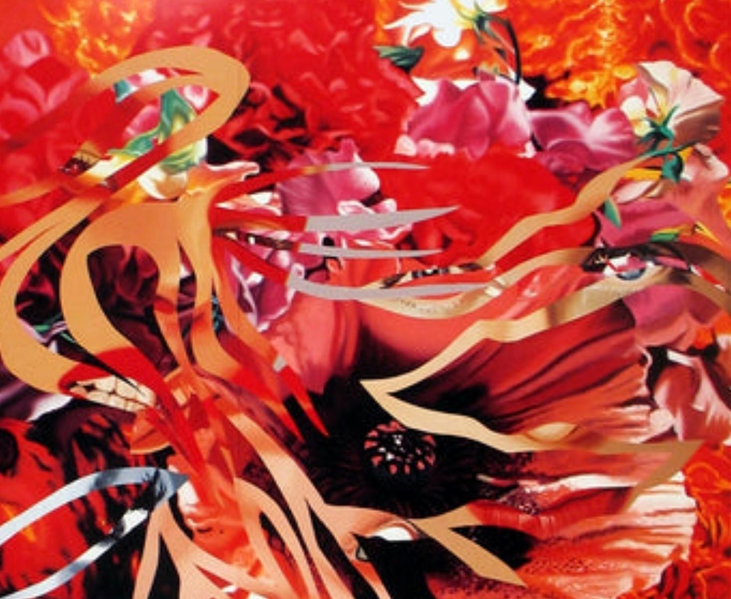 Pearls Before Swine, Flowers Before Flames By James Rosenquist For Sale 1