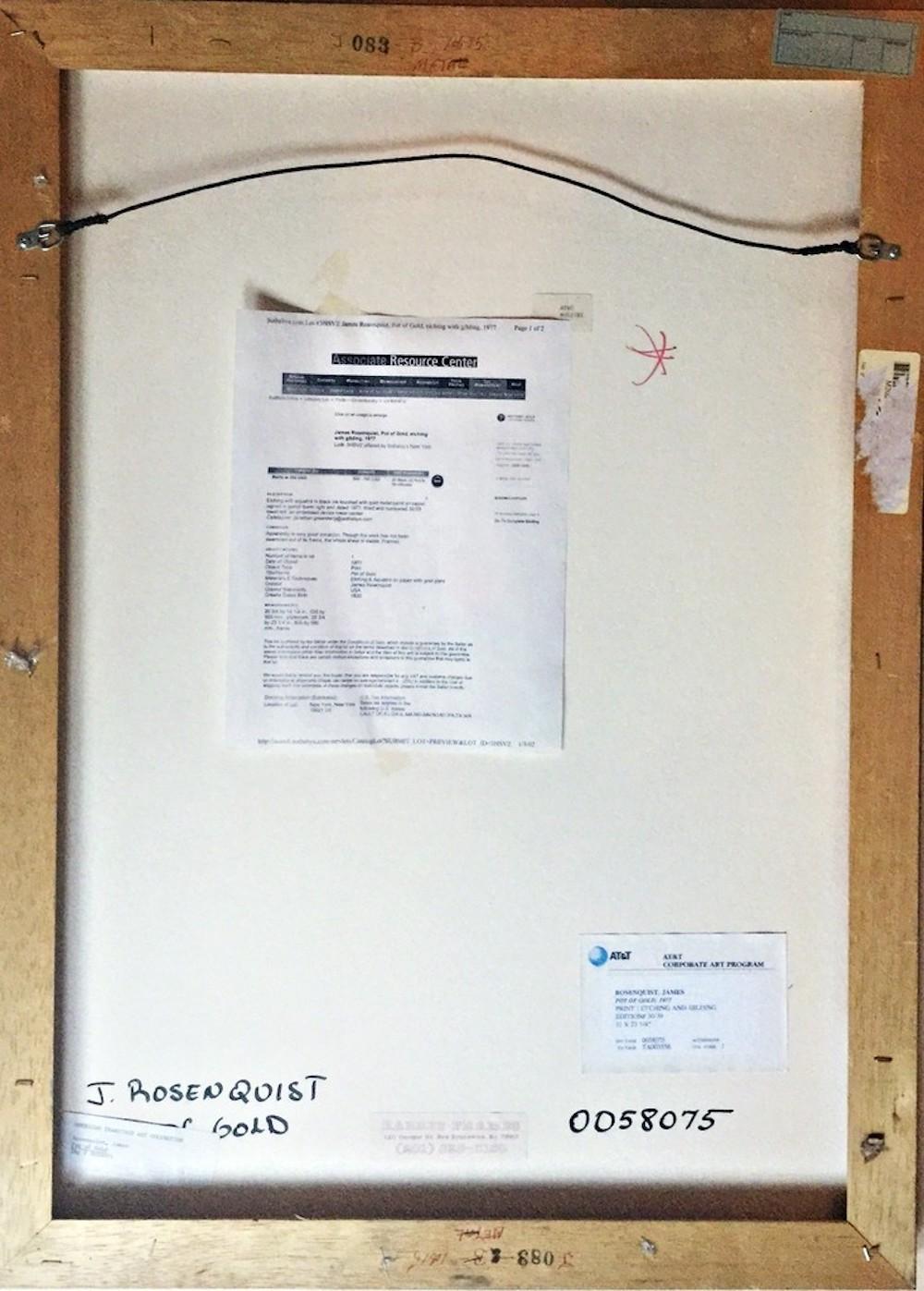 Pot en or, avec dorure appliquée à la main (collection d'entrepriseAT & T) 4