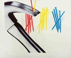 Vintage Pulling Out - Lithograph by James Rosenquist - 1972