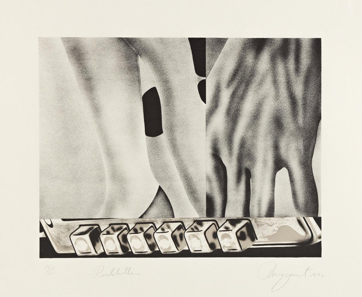 James Rosenquist Abstract Print - Pushbuttons