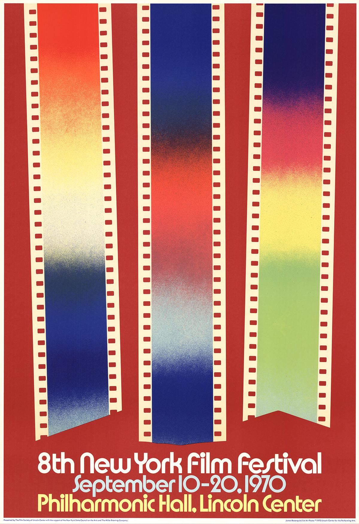 Short Cuts, 8e Festival du film de New York - Print de James Rosenquist
