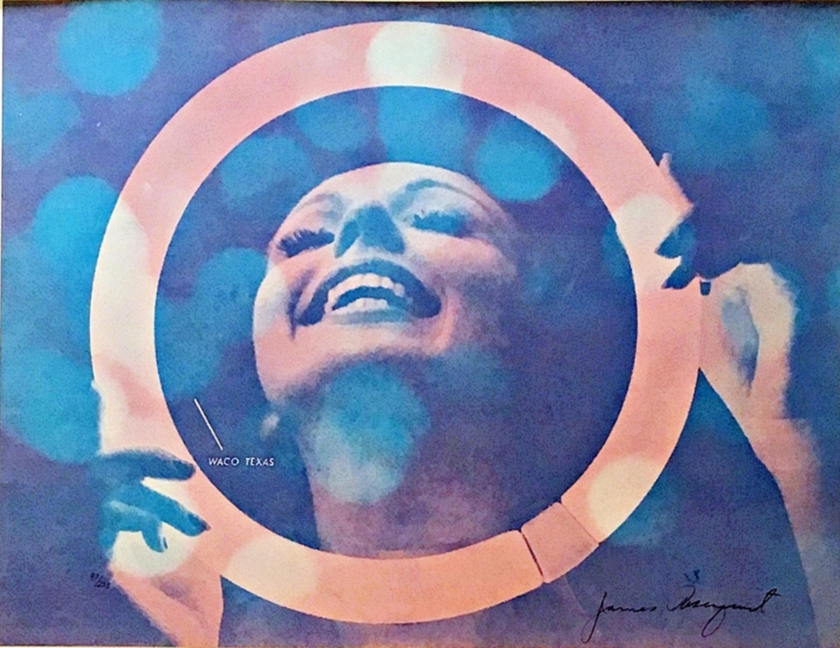 James Rosenquist Figurative Print - Somewhere to Light Waco Texas iconic 1960s Pop Art silkscreen Signed/N, 16 Glenn