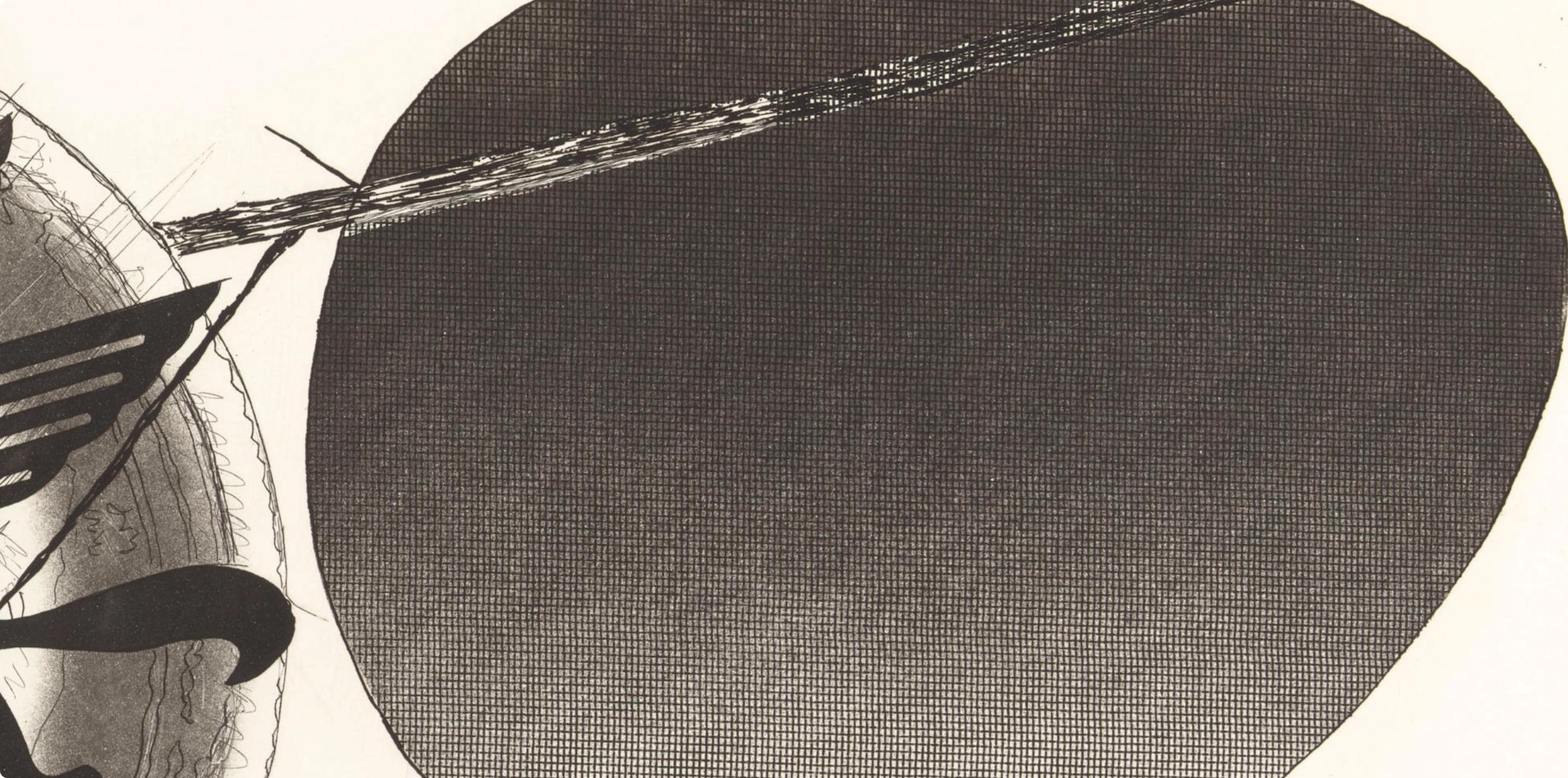 Spring Cheer, State II (Glenn 129) - White Still-Life Print by James Rosenquist