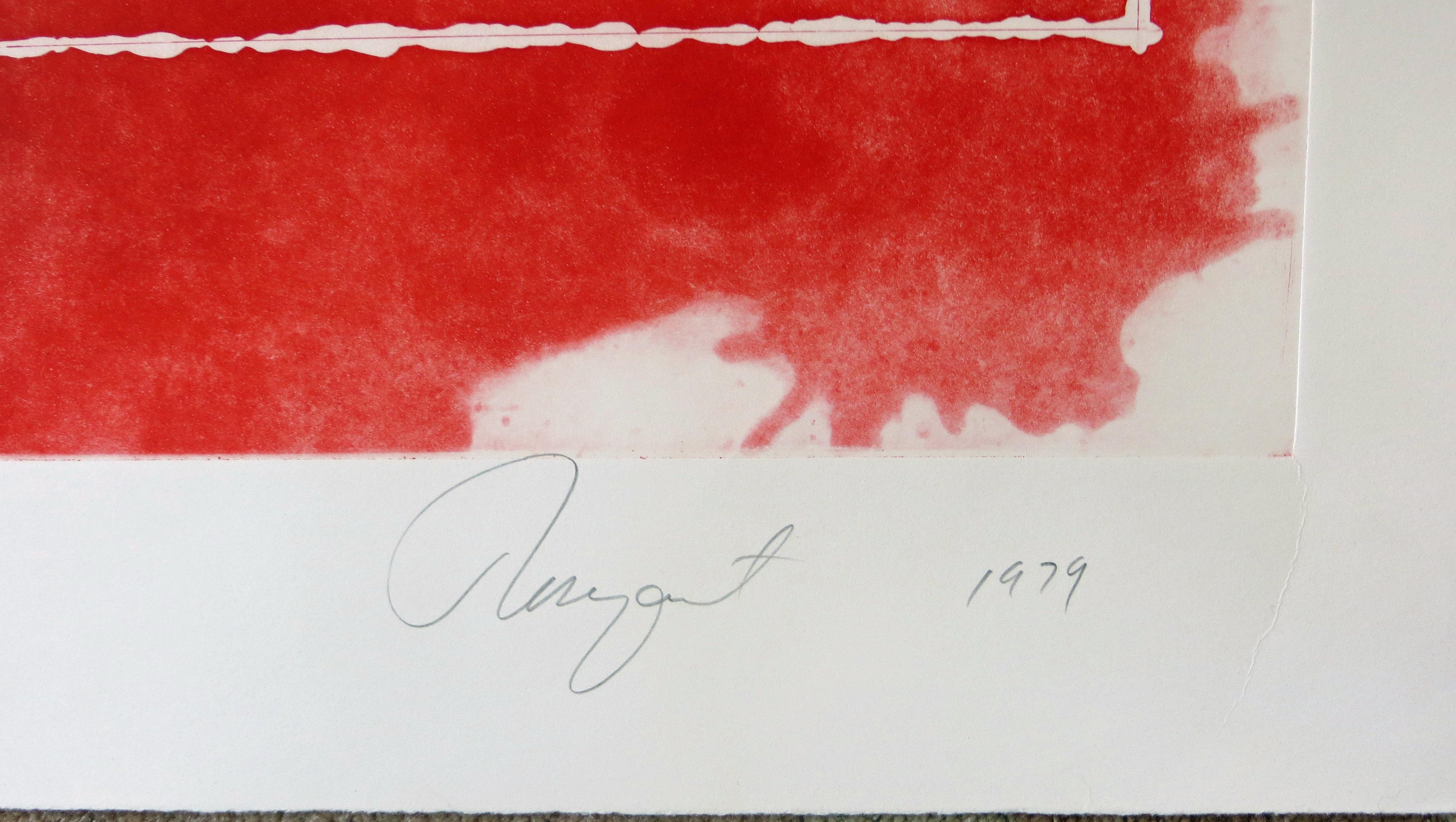 Star Leg (2. State) – Print von James Rosenquist