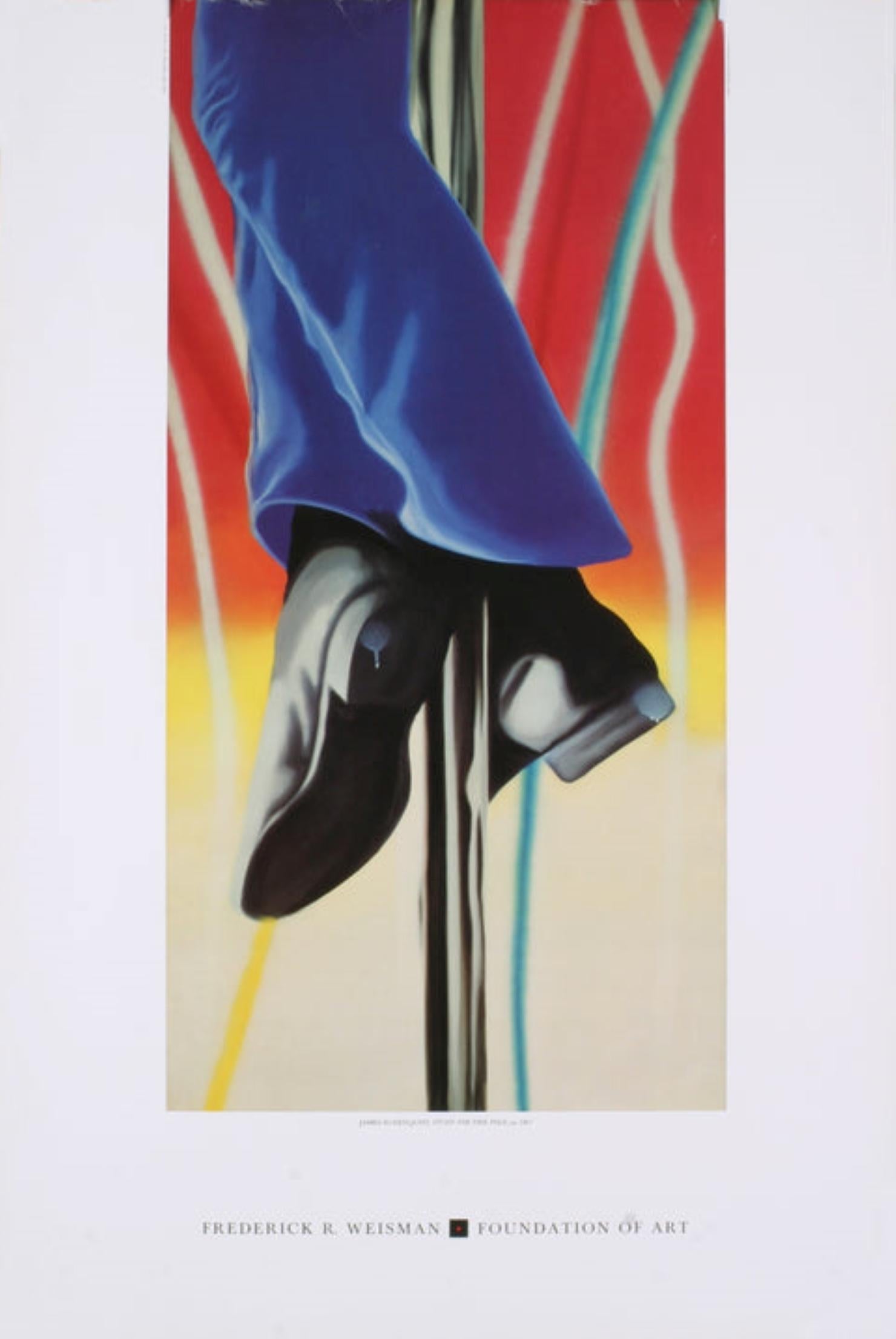 Étude pour le poteau de feu par James Rosenquist en vente 3