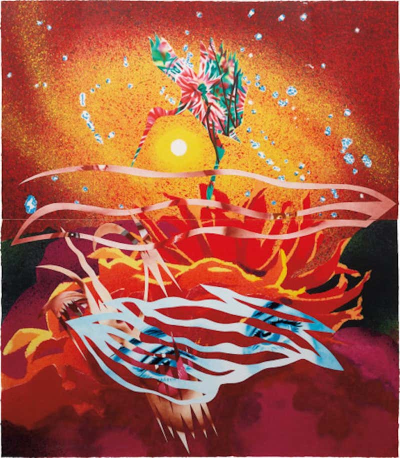 James Rosenquist - For The Young Artist by James Rosenquist, Screen ...
