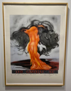 The Flame Still Dances on Leo's Book (Aus Leo Castelli-Portfolio zum 90. Geburtstag)
