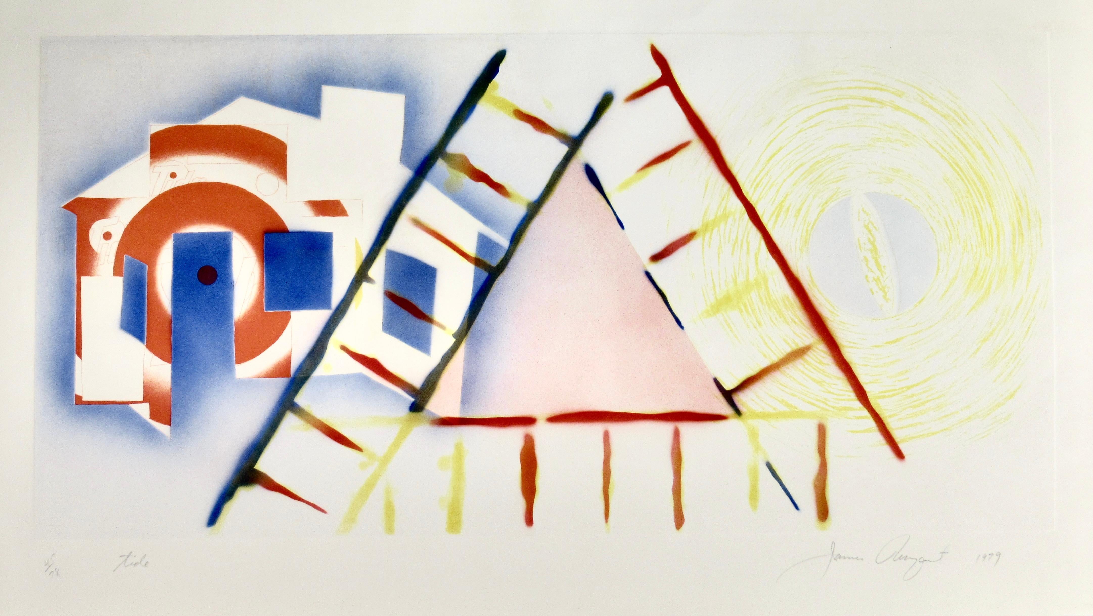 Abstract Print James Rosenquist - Marée