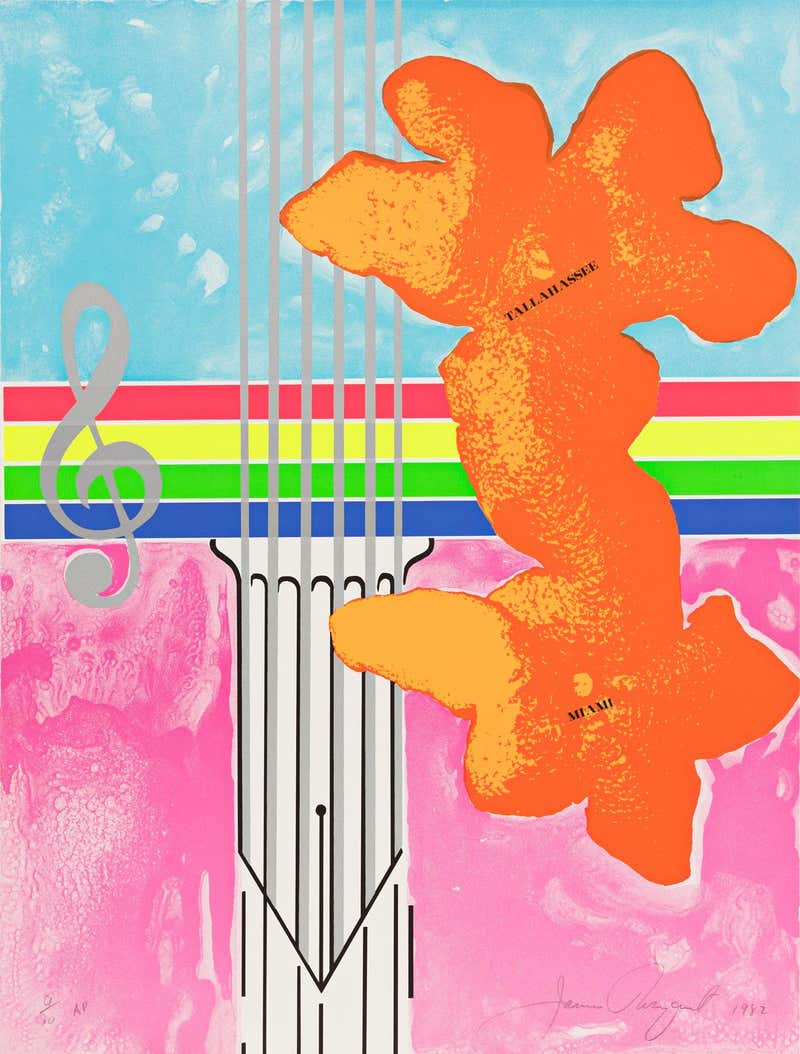 James Rosenquist - James Rosenquist Horse Blinders (West) 1972 For Sale ...