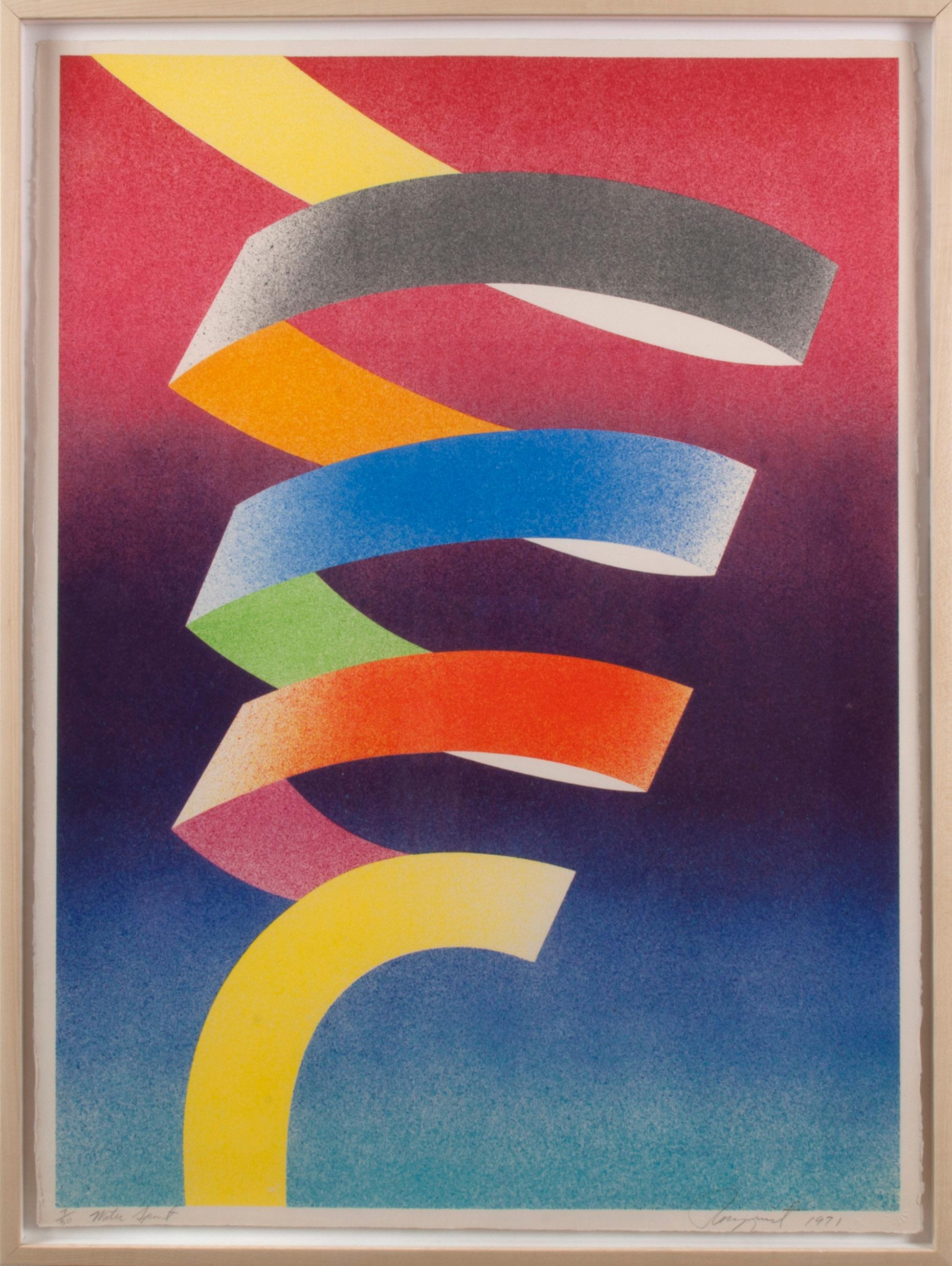 James Rosenquist Abstract Print - Water Spout