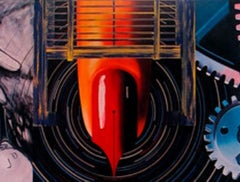 Mientras la Tierra giraba de noche Por James Rosenquist