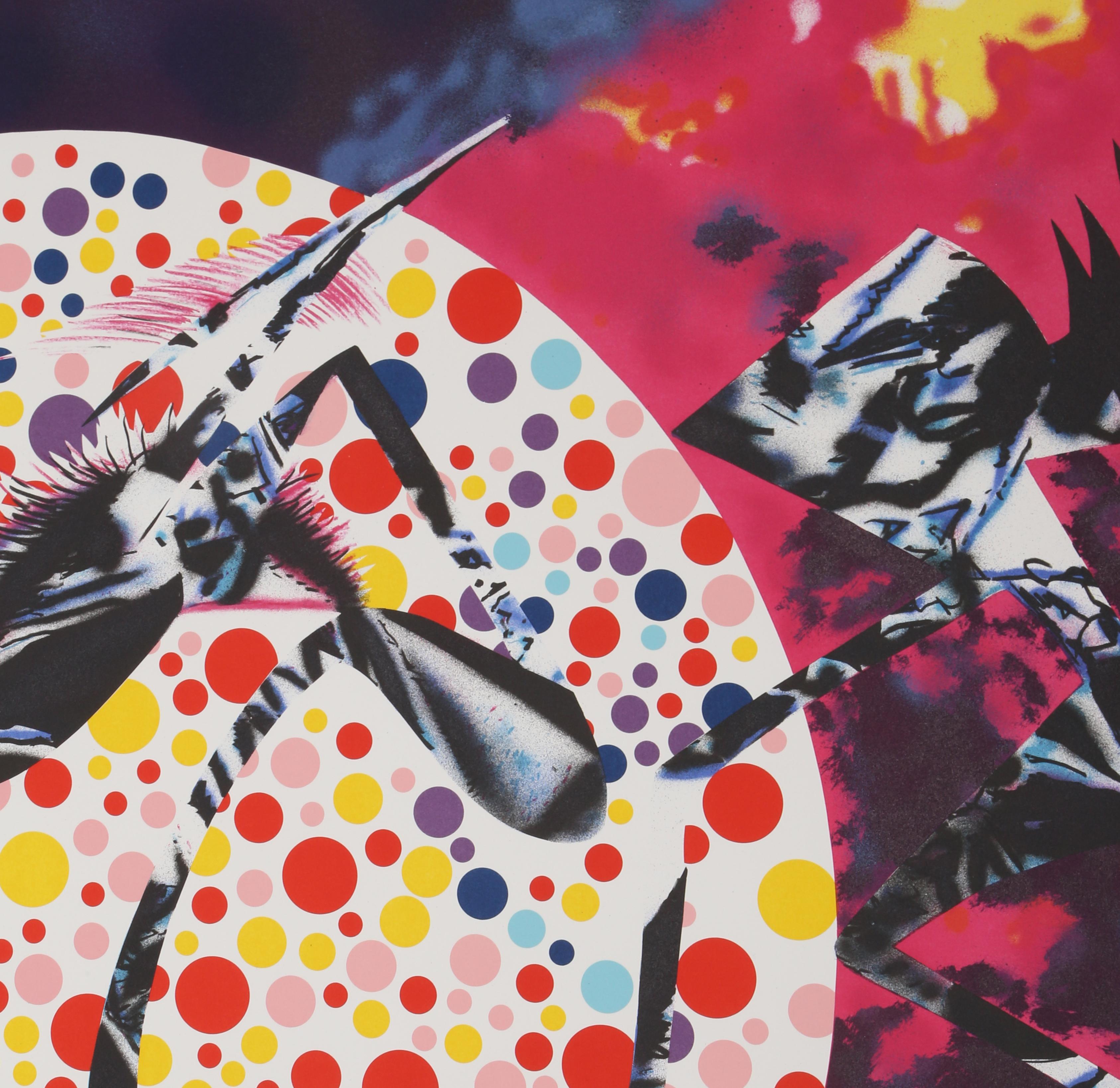 Woman in the Sun, Abstract Expressionist Lithograph by James Rosenquist 1