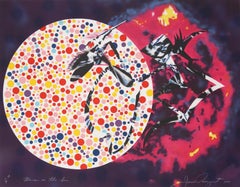 Woman in the Sun, Abstract Expressionist Lithograph by James Rosenquist