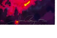 Woman in the Sun (large framed hand signed lithograph)