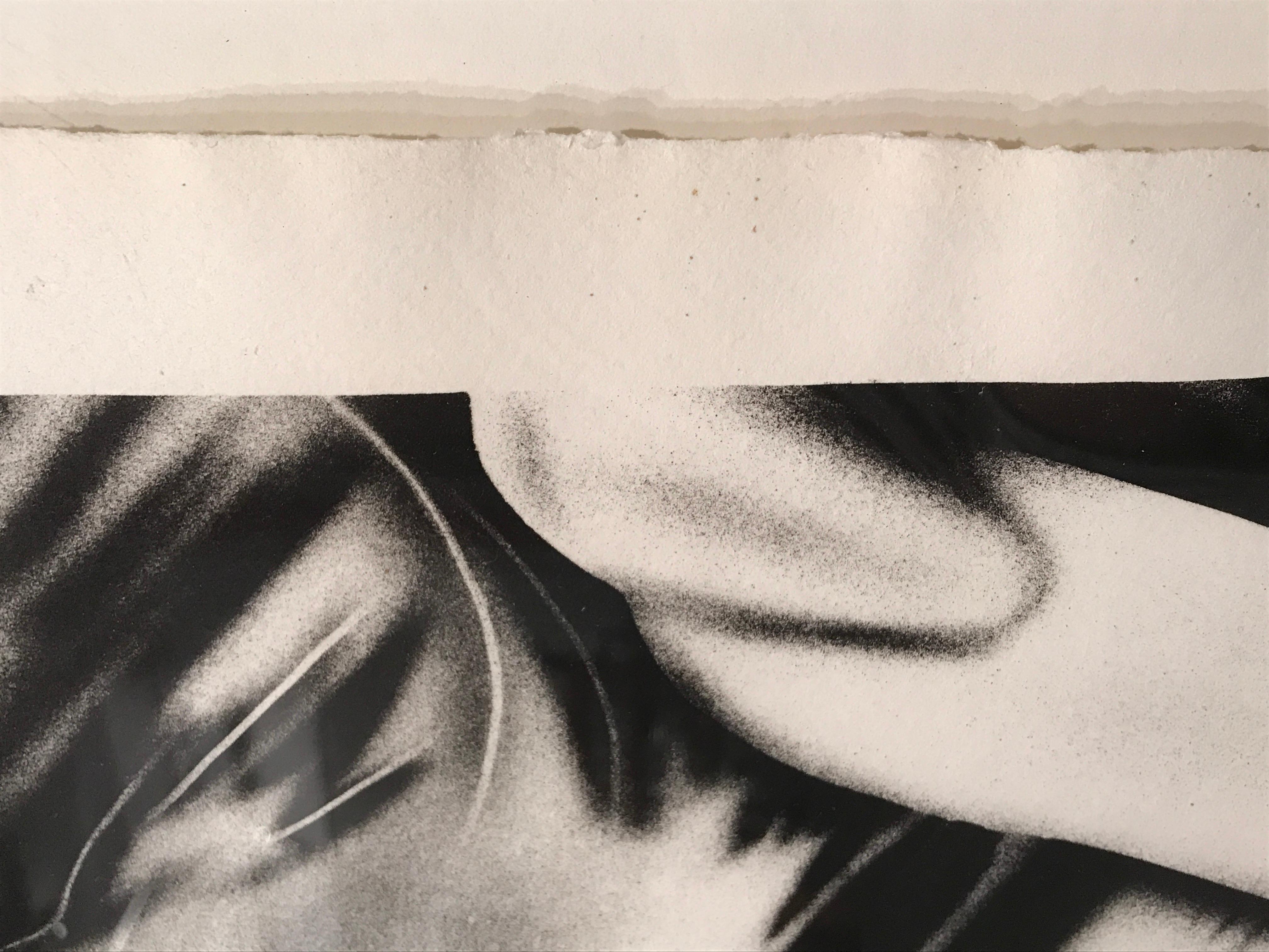 Zone - Beige Abstract Print by James Rosenquist