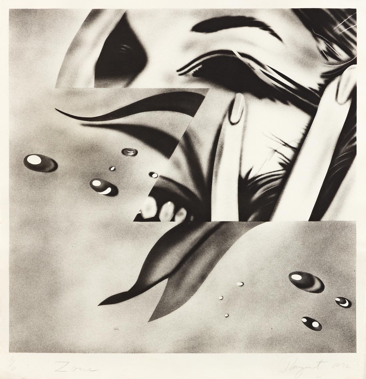 James Rosenquist Abstract Print - Zone