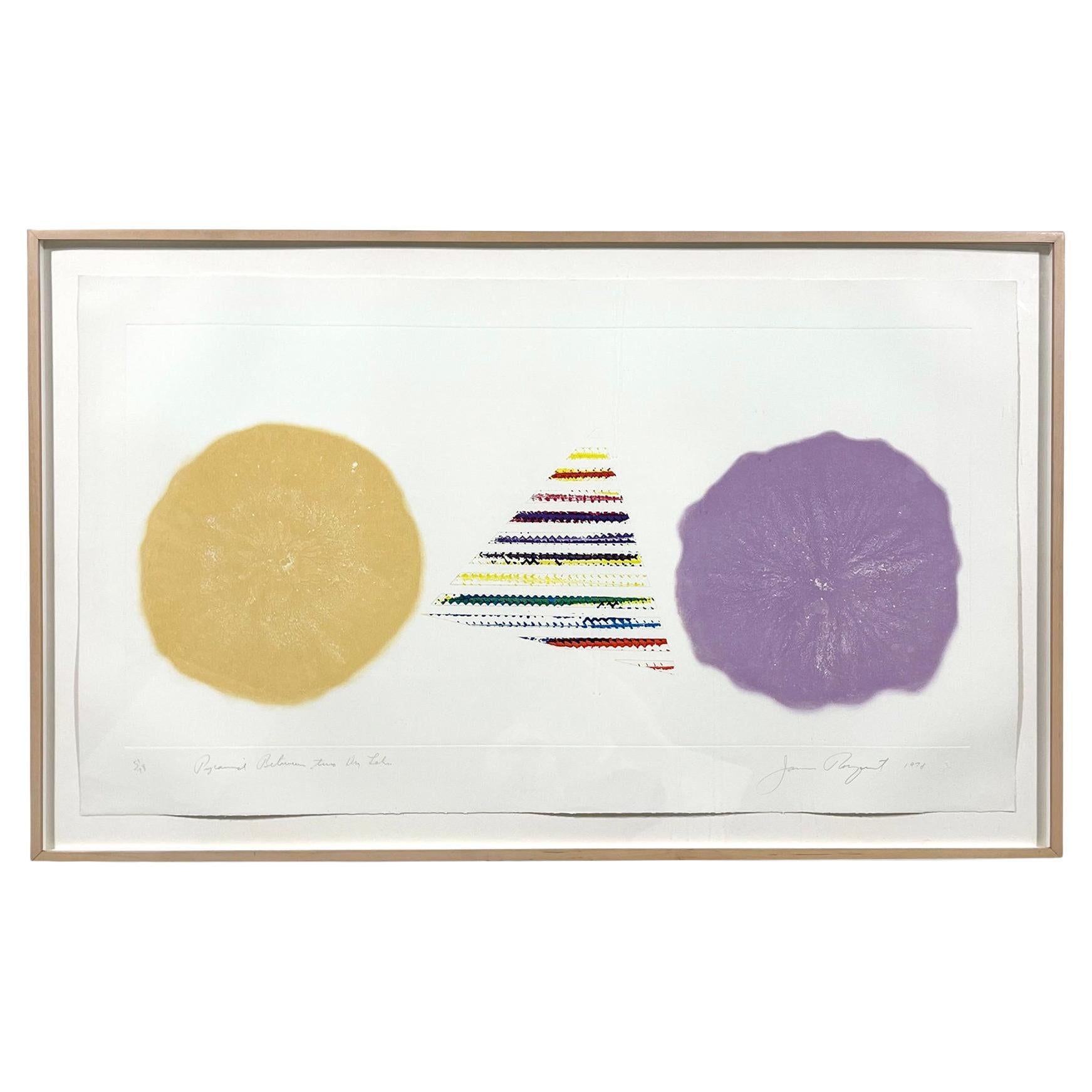 James Rosenquist "Pyramid Between Two Dry Lakes" Print For Sale