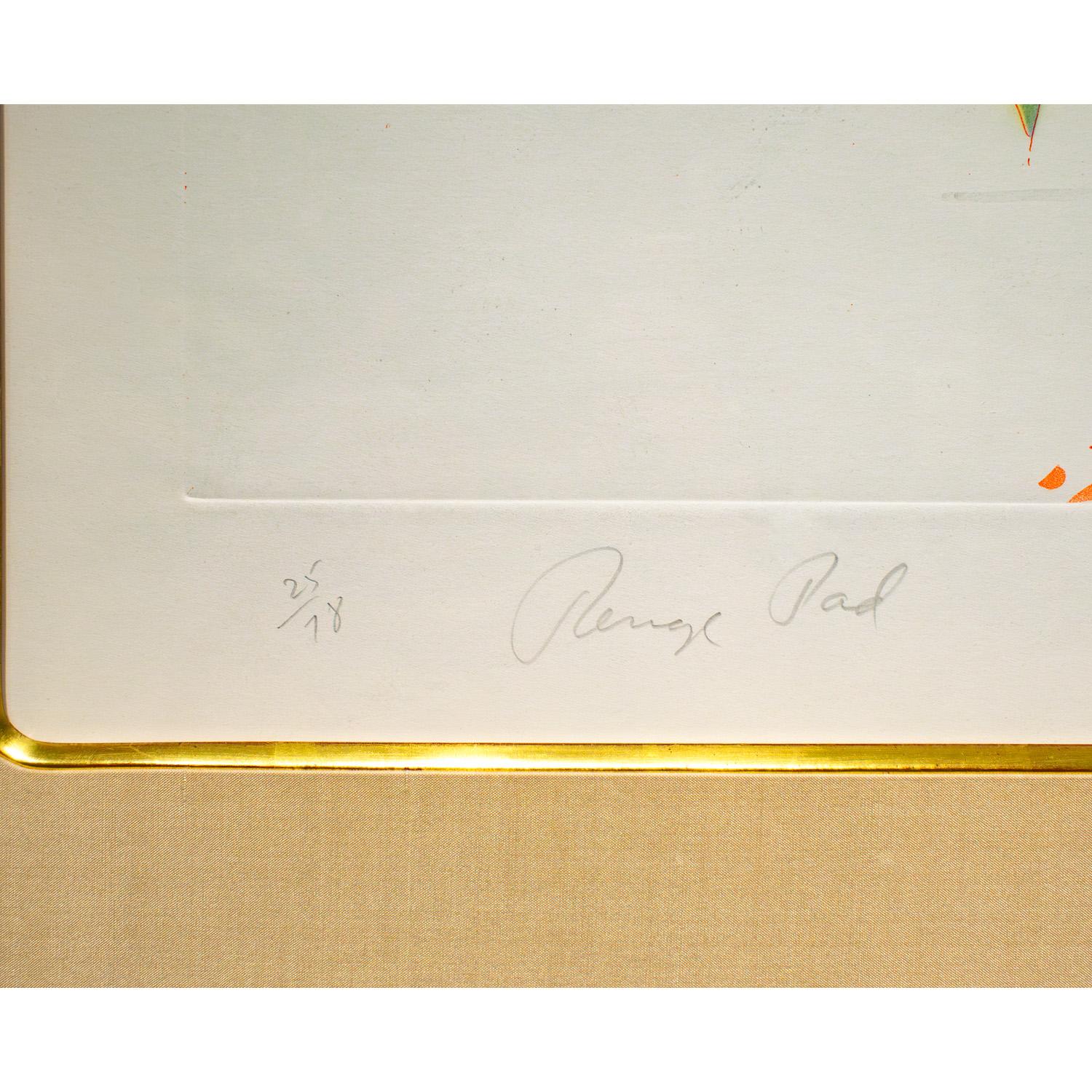 Fine XX secolo James Rosenquist Acquaforte vibrante 