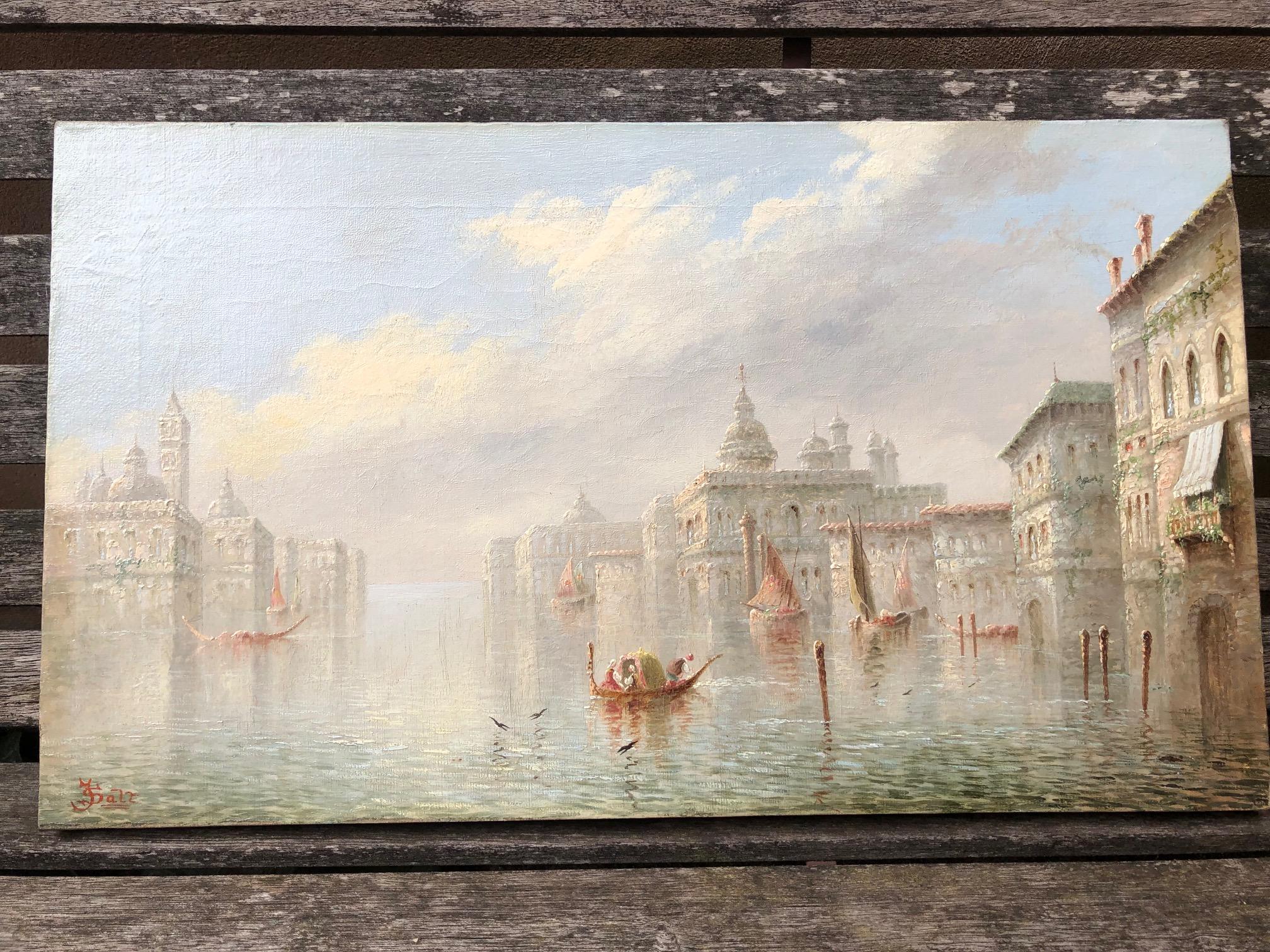 "The Grand Canal, Venice - Venetian Cappriccio" - Art by James Salt