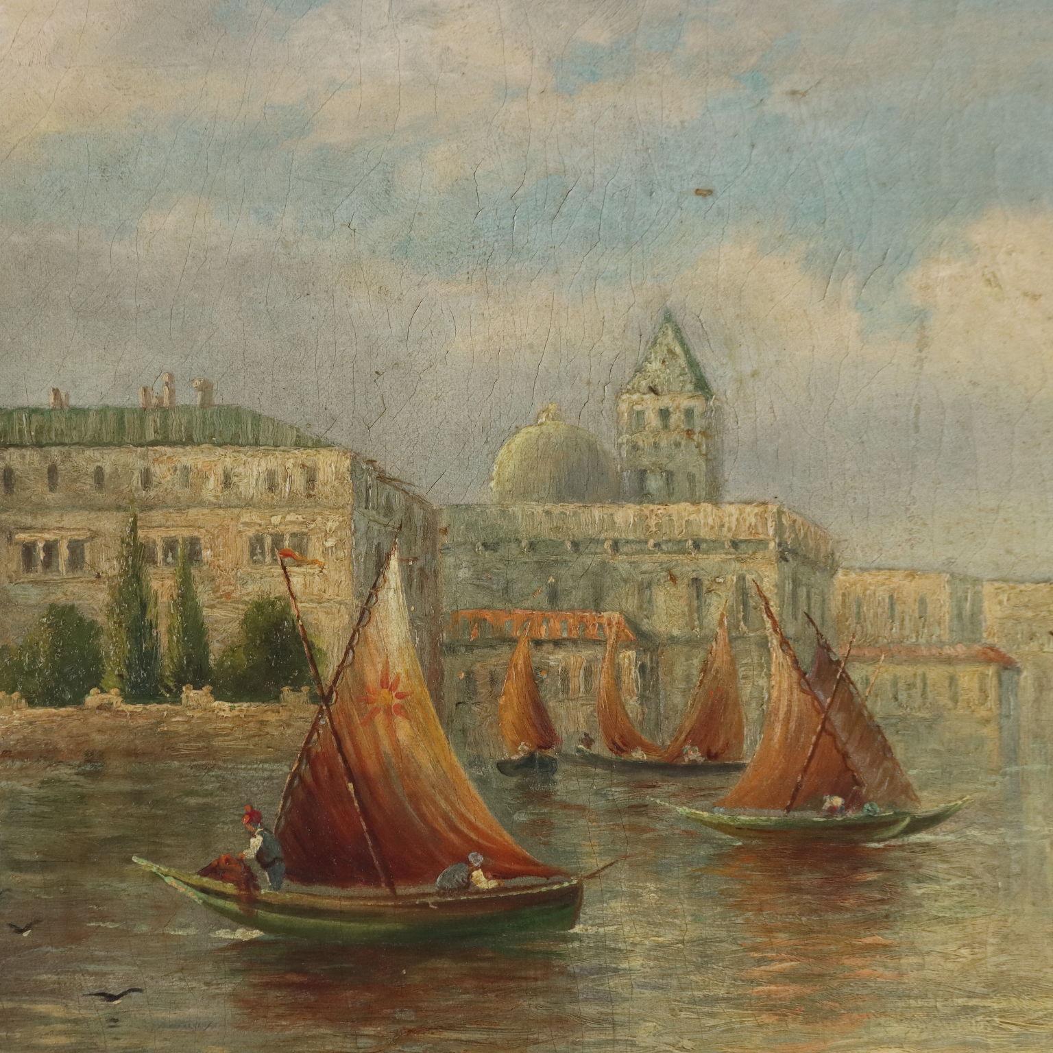 James Salt Landscape Painting - View Of Venice, 19th century