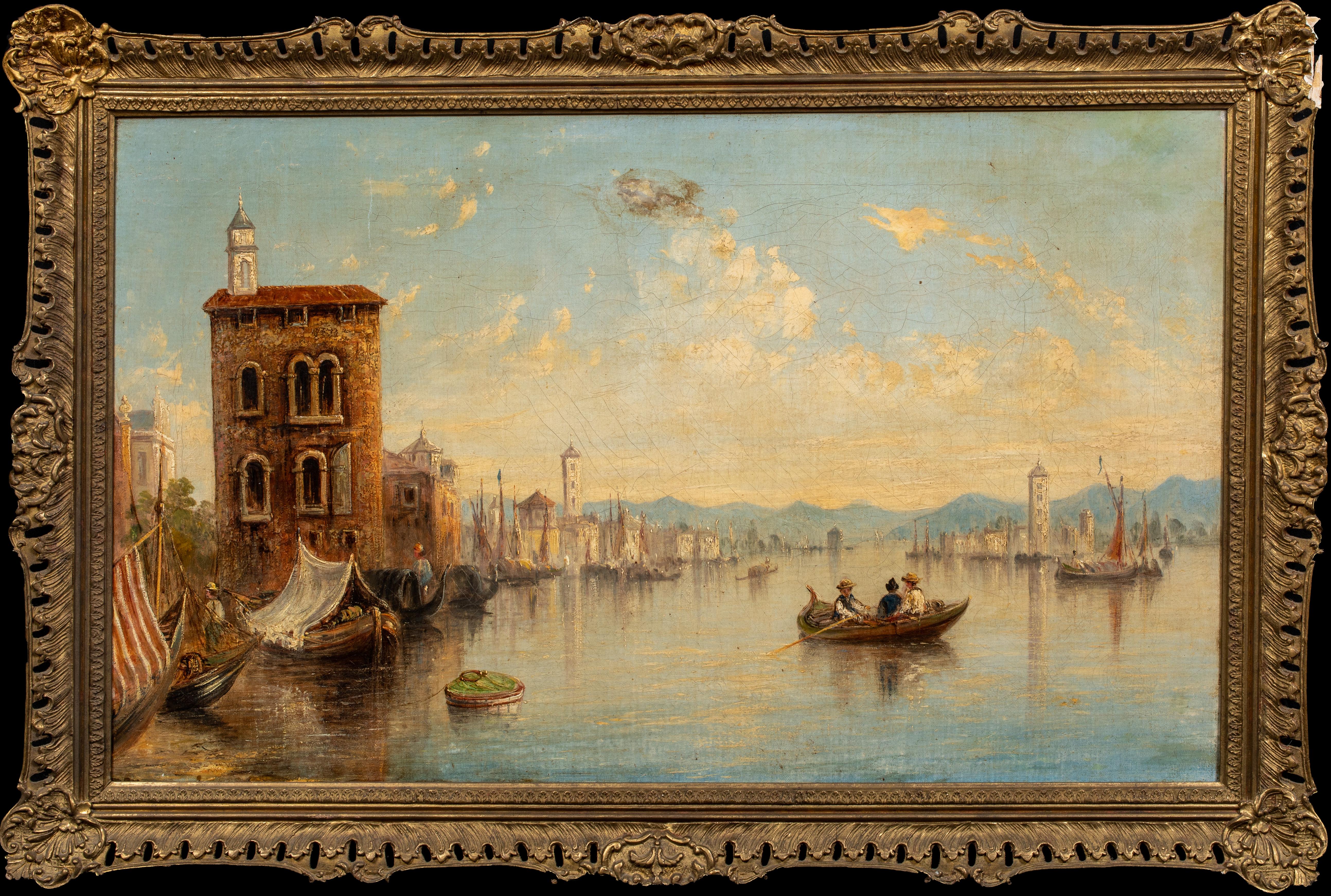 James Salt Landscape Painting - View Of Venice, 19th century