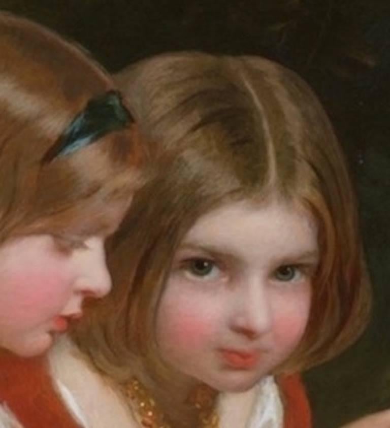 victorian child painting